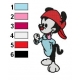 Wakko Animaniacs Embroidery Designs 04